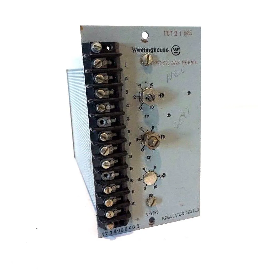 WESTINGHOUSE 471A900G01 GATE MODULE