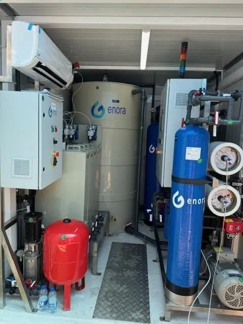 New | in-Stock 2024 ENORA, PLEUGER, HOSE & REEL 24 m3/day Reverse Osmosis Equipment GB | Perry Equipment #1293833