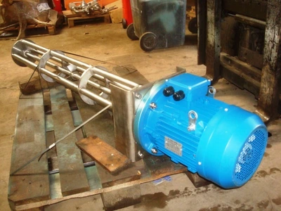 Rigal-Bennett Shearhead Mixer, 7.5 kW, 3 Phase