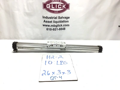 Tolomatic MXP25S Rodless Pneumatic Actuator 100 PSI (6.9Bar)