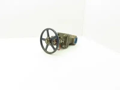 Powell 2490 Gate Valve 2" NPT Forged Steel Rising Stem
