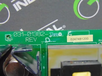 York 031-01382-D000 Millennium Chiller Power Supply Terminal Card Rev. D Used