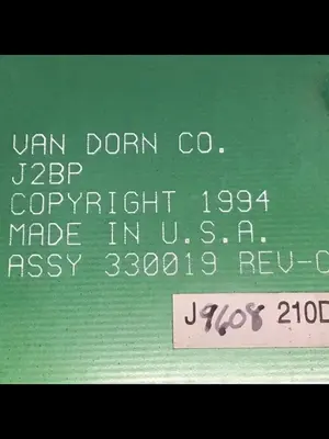 USED VAN DORN PC330-019 330-019
