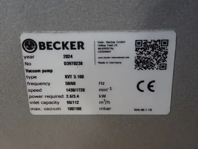 USED 2024 BECKER KVT 3.100
