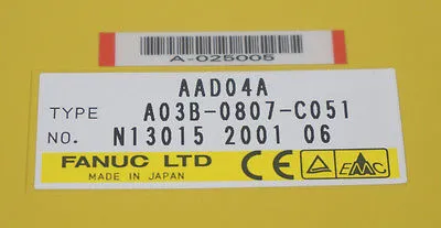 NEW FANUC A03B-0807-C051 ANALOG INPUT MODULE A03B0807C051