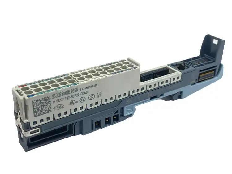 Used SIEMENS SIMATIC ET 200SP BASE UNIT BU15-P16+A10+2D, BU PLC Chassis Michigan US | Maverick Industrial Sales #1089365