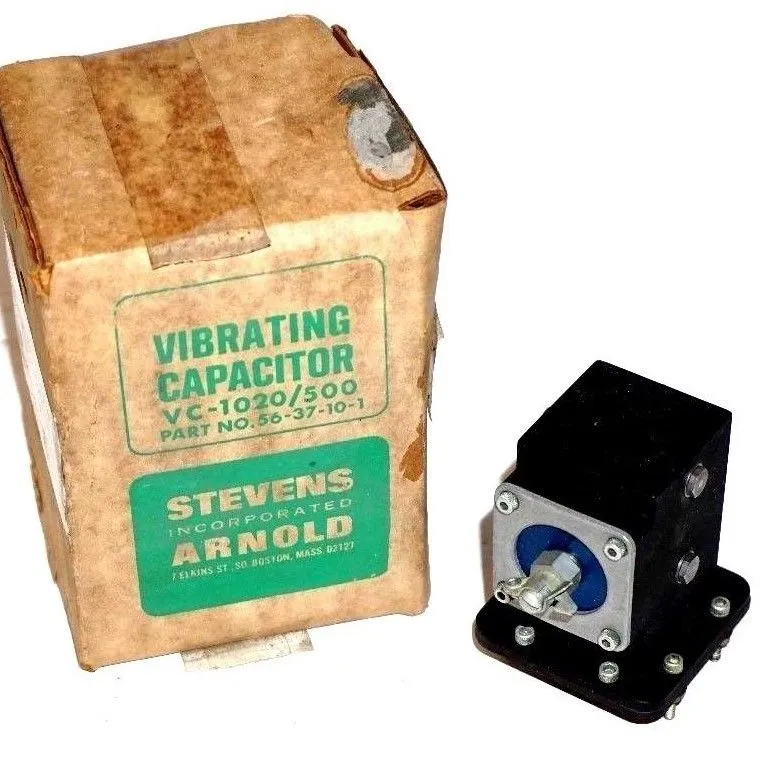 NEW STEVENS ARNOLD INC. 56-37-10-1 VIBRATING CAPACITOR VC-1020/500, 5637101