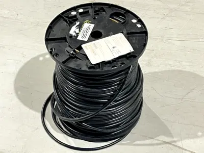SAB 35661604 16 AWG 4C TC Foil & Braid PVC Black Wire 200FT ESTIMATED 60lb - New
