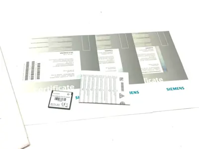 USED SIEMENS SINAMICS S120 COMPACTFLASH CARD V5.1 SP1