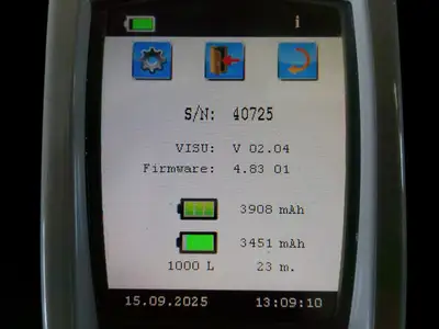 Millipore/ Hycon RCS High Flow Touch Microbial Air Sampler w/ Software & Case