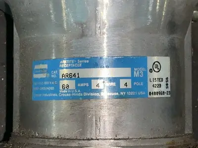 Used CROUSE HINDS AR641 Electrical Fittings Ohio US | HGR 24 #1355966