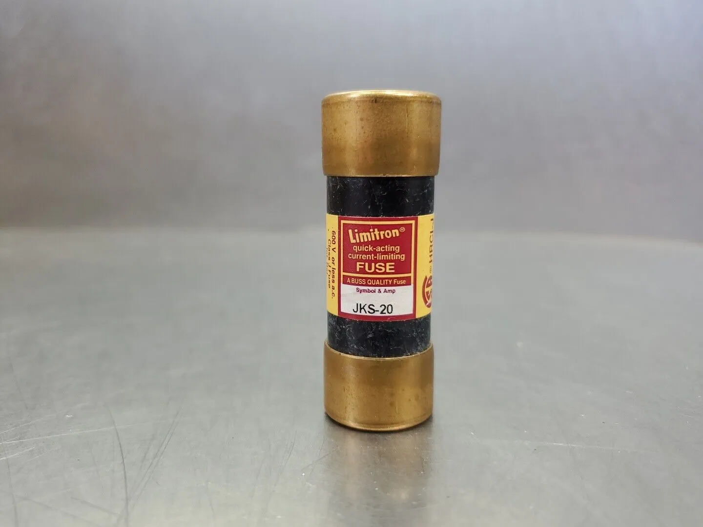 Buss Limitron JKS-20 Current Limiting Fuse, 20A 600VAC. 4D-42