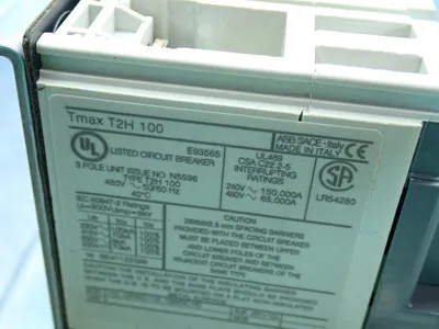 USED ABB TMAXT2H100