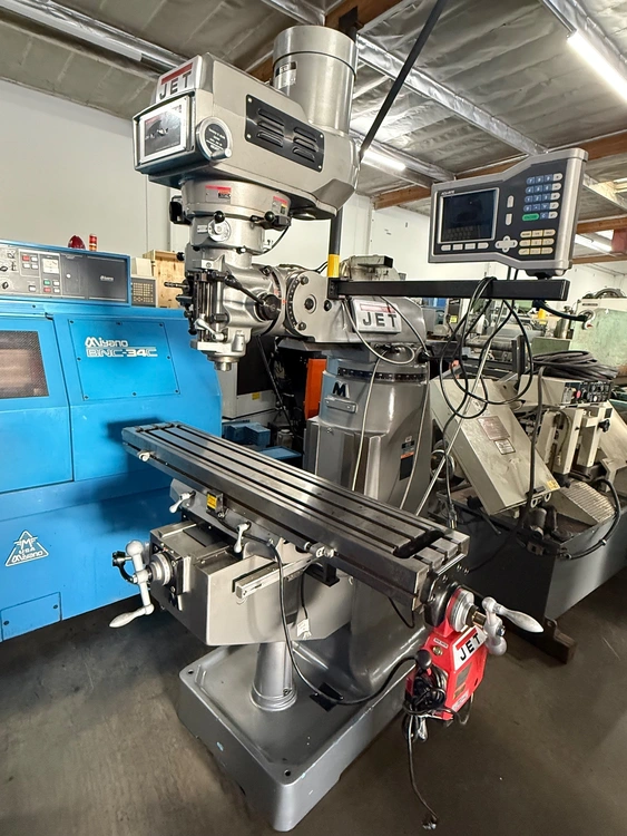 Used JET JTM-4VS Vertical Mills California US | Wheeler Machinery Sales #396183