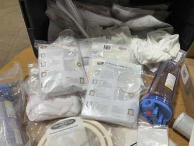 Used MIXED LOT OF BREWERS FILTERS, BREW BAGS, AND OTHER ITEMS Food, Restaurant, & Bakery Parts & Accessories Michigan US | Miedema Asset Management Group #1761566