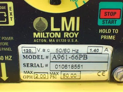 NEW LMI MILTON ROY A96166PB