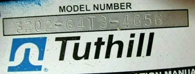 NEW TUTHILL 3202-64T3-4656 POSITIVE DISPLACEMENT BLOWER 320264T34656