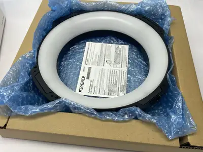 USED KEYENCE MULTI-SPECTRAL LIGHTING RING ILLUMINATOR (200 MM)