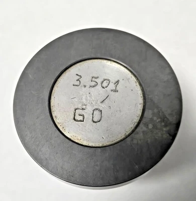 Tungsten Carbide Plug Gage 3.501" Go Inspection Measurement