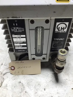Leybold trivac S16B Vacuum pump 16m3/h 0.74Hp 230/400v 3ph