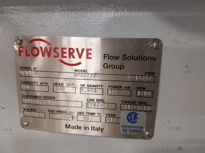 NEW FLOWSERVE 8HDX27B
