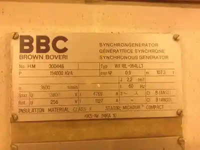 USED BROWN, BOVERI & CIE NA