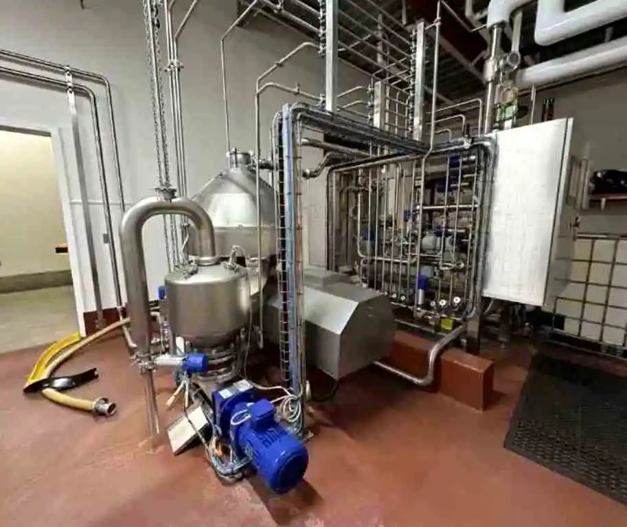 Alfa-Laval BREW 350 hermetic beer clarifier module, 316SS.