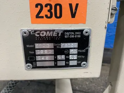 Used 2002 COMET SD65 Misc Plastics Equipment Ohio US | HGR 24 #1311072