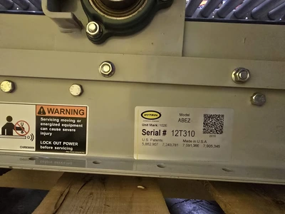 Used HYTROL ABLR CONVEYOR Roller Conveyors Wisconsin US | Packer City Sales #1304193