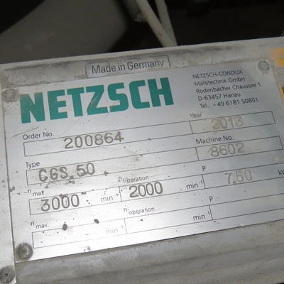 Netzsch Grinding Plant Plant - Miscellaneous | Perry Equipment (4)