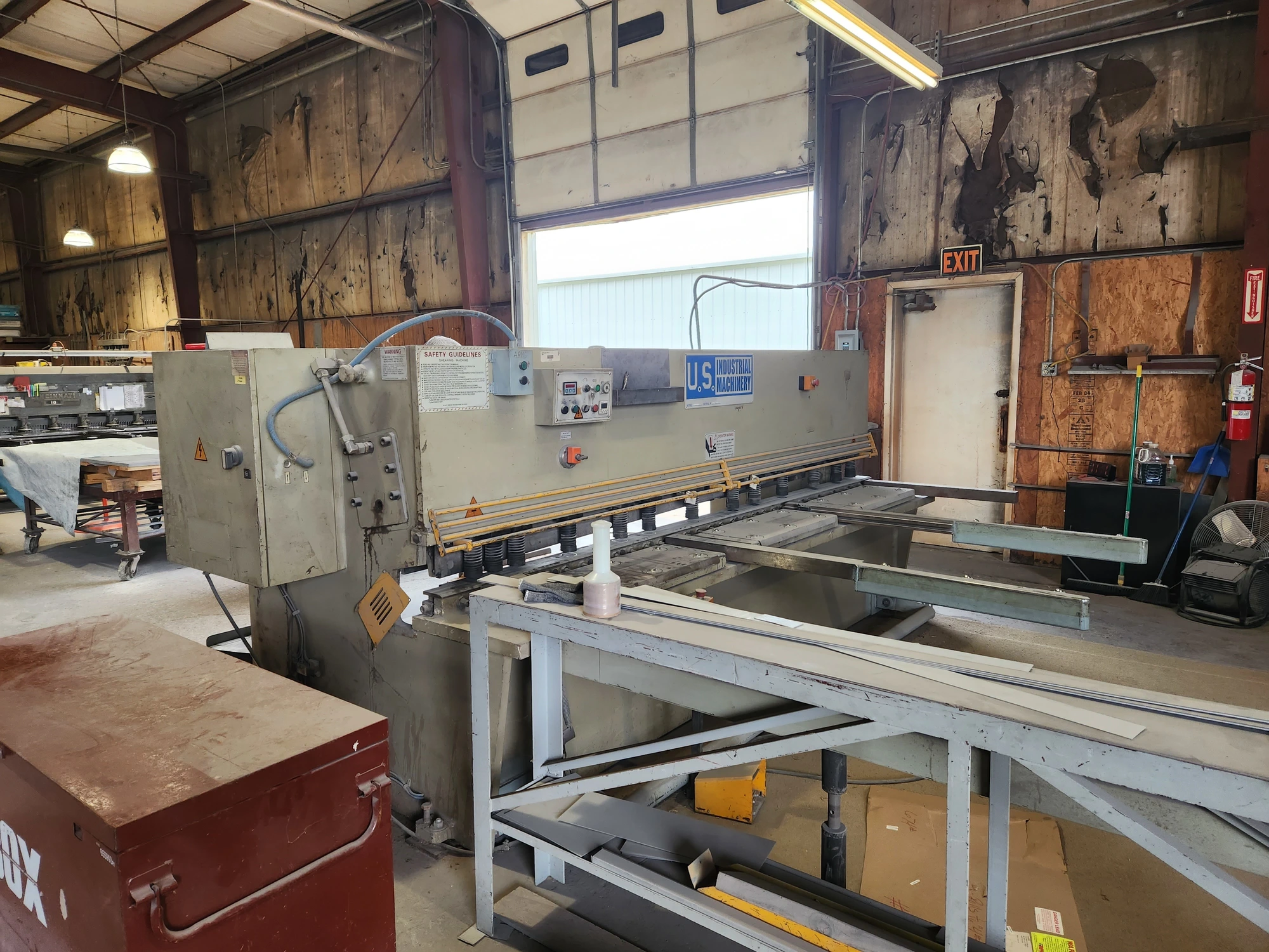 USED US INDUSTRIAL US1025PMS 1/4 X 10 SHEAR