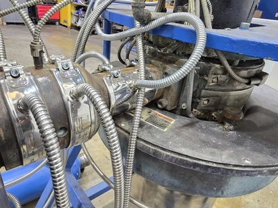Nordson/Xaloy WRP35S Water Ring Pelletizer, New In 2009
