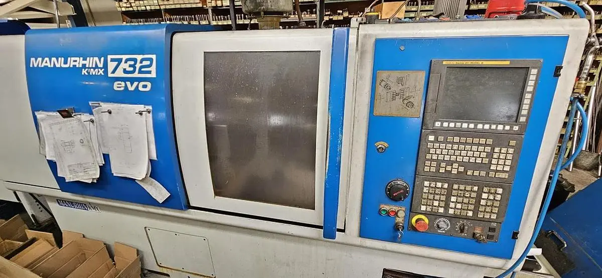 Used 2013 MANURHIN KMX 732 EVO Multiple Spindle Automatic Screw Machines CZ | Amaron s.r.o. #1064793