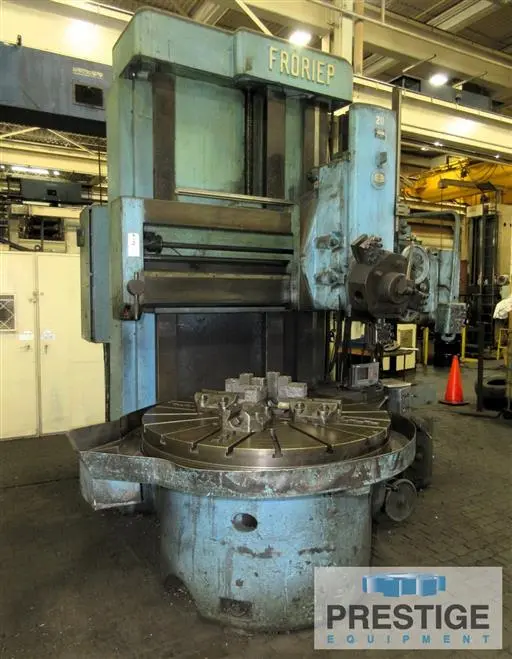 Used FRORIEP 54" VTL Vertical Boring Mills (incld VTL) New York US | Prestige Equipment #1336249