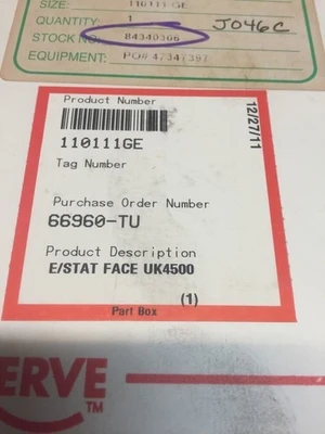 NEW FLOWSERVE 110111GE / 84340306