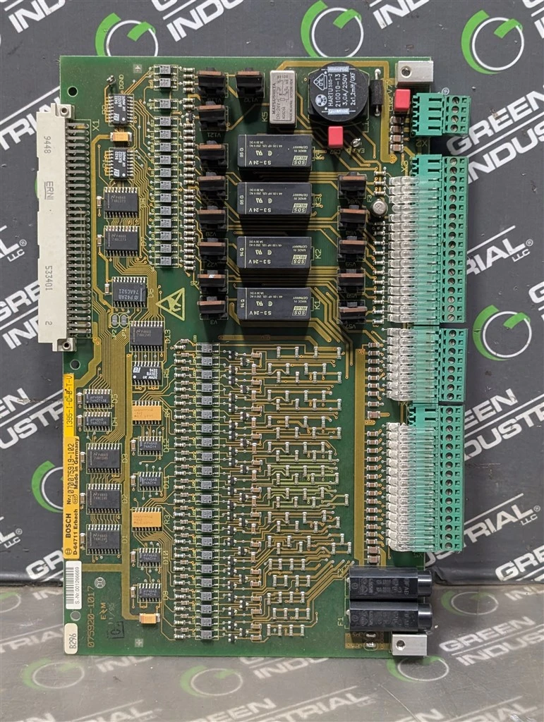 Bosch 1070075919-102 Weld Timer I/O Board 1395-I-C-T-V Used