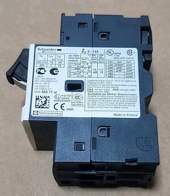 NEW Schneider GV2ME16