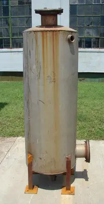 SPC4689  Tank 125 gallon vertical tank, Stainless Steel, dish
