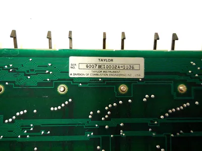 TAYLOR ELECTRONICS 6007BE10002A MEMORY BOARD 6007BE10002A-1036