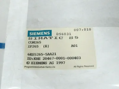 NEW SIEMENS SIMATIC S5