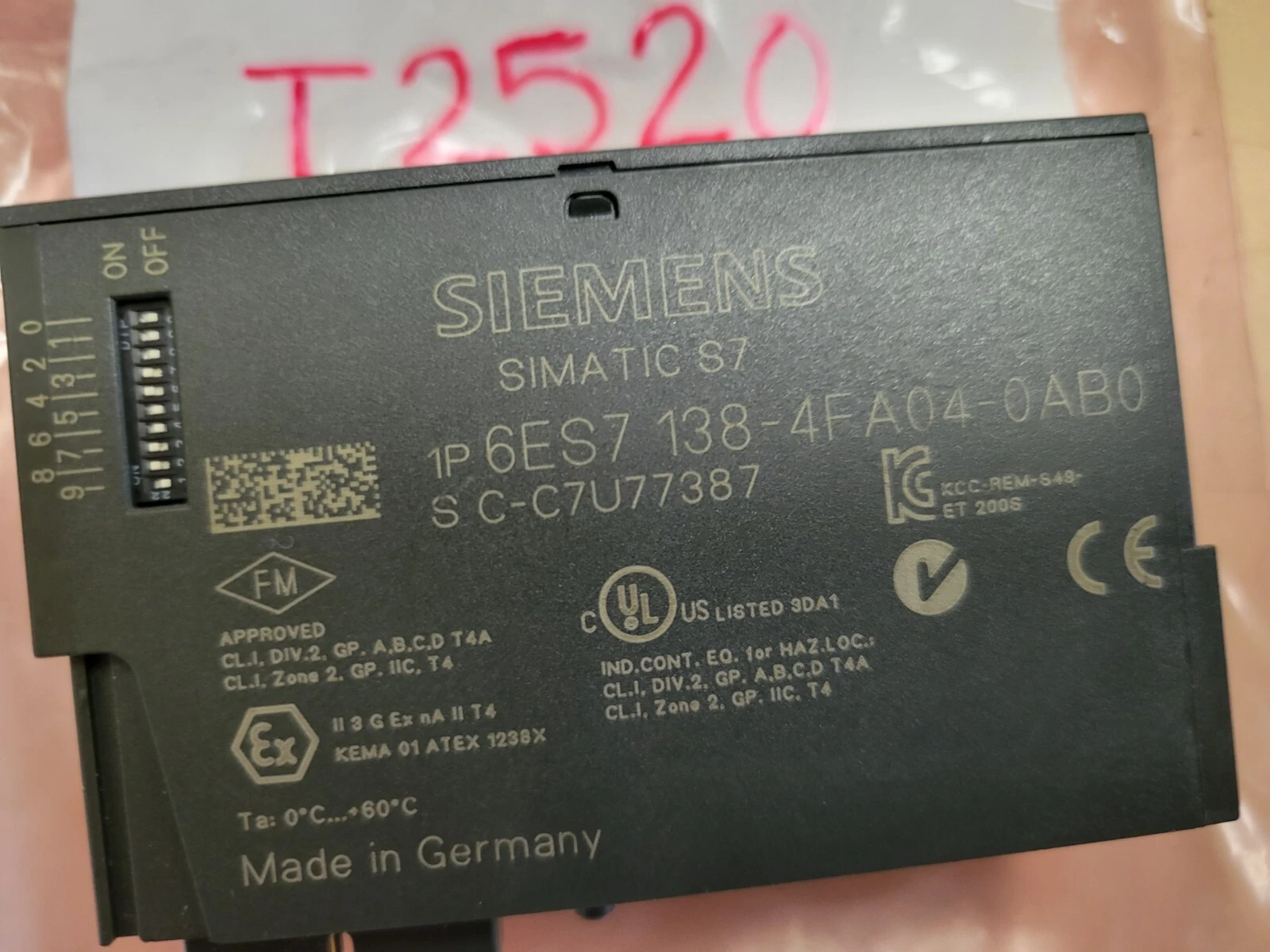 USED Siemens 4/8 F-DI DC24V