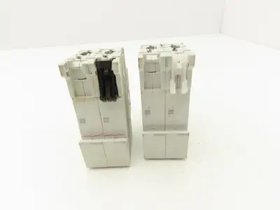 Allen Bradley 1492-SPM2D060 Circuit Breaker 6A 2 Pole 480 VAC Ser D Lot of 2
