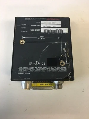 USED MICROSCAN FIS-0850-0001