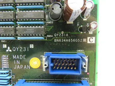 Mori Seiki CV-501 HMI Operator Push Button Control Panel Unit E54078 A01