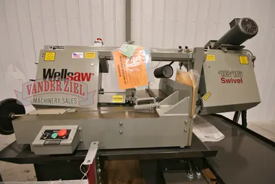 New | in-Stock WELLSAW 1316S Horizontal Band Saws Michigan US | Vander Ziel Machinery Sales #1328264