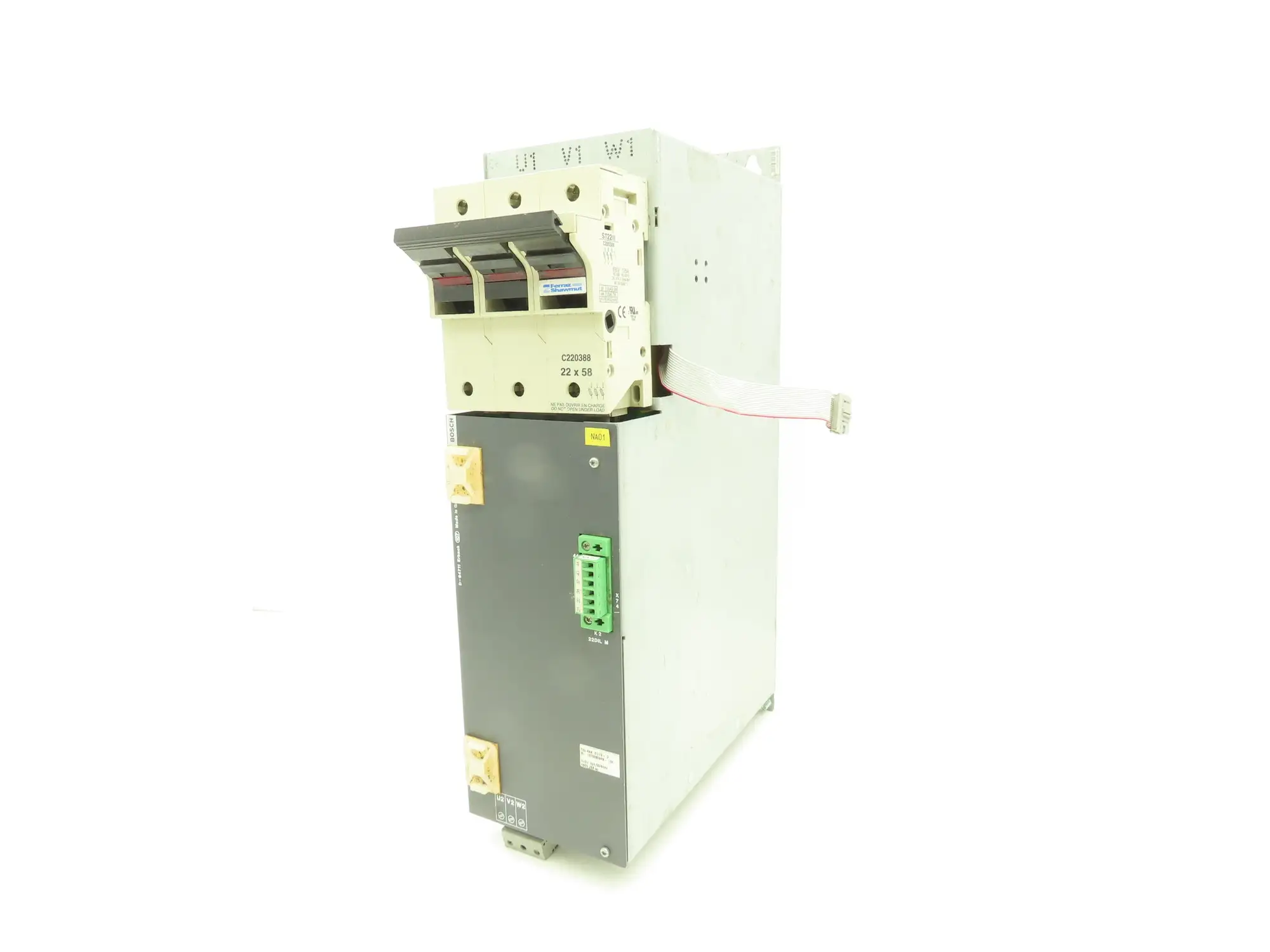 Bosch NAA 21/1V-D Power Feed Unit for Digital Servo Drive 460v 3ph 50/60Hz 25A