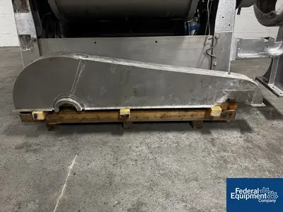 USED Fitzpatrick 200 Gal Day Cincinnatus Double Arm Mixer, S/S