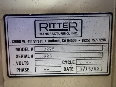 Used RITTER R275 End Matchers Pennsylvania US | RT Machine Company #1418230