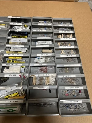 Huge Electrical Lot Circuit Board Repair Transitors, Chips, Capacitors 🇺🇸