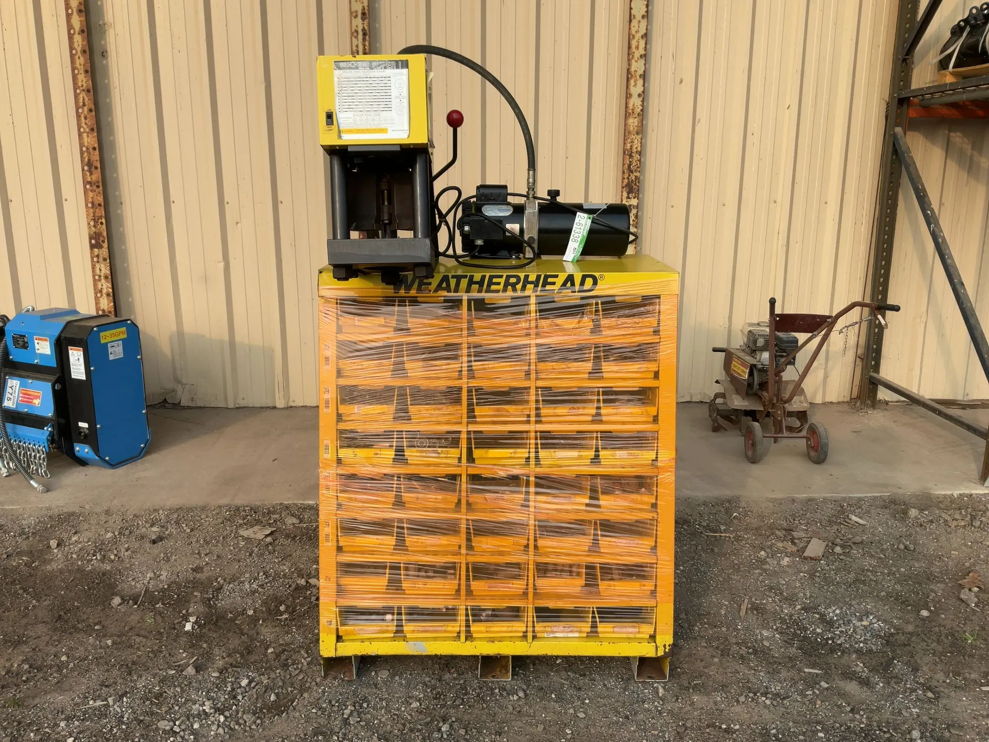 Used WEATHERHEAD T-420 COLL-O-CRIMP SUPER I HYDRAULIC HOSE CRIMPER Crimpers Michigan US | Miedema Asset Management Group #1357773